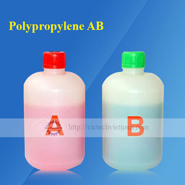 Keo polypropylene AB (xanh / đỏ)